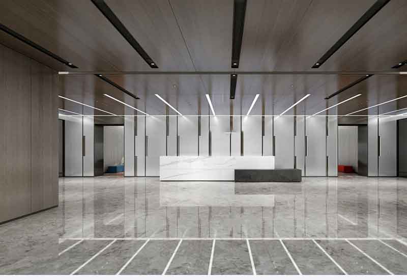 300平米鄭州辦公室設(shè)計(jì)施工效果圖